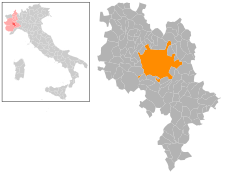 Map - IT - Asti - Municipality code 5005